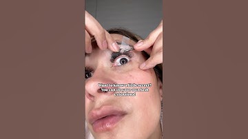 How to apply your own lash extensions #lashyourself #lashes #lashtraining