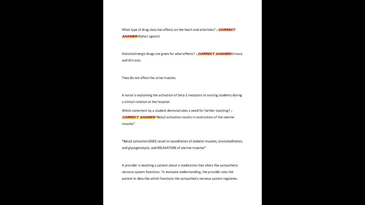 Wgu D116 Unit 3 Exam ElaborATIon Latest 2025 2026 Questions And Verified Answers