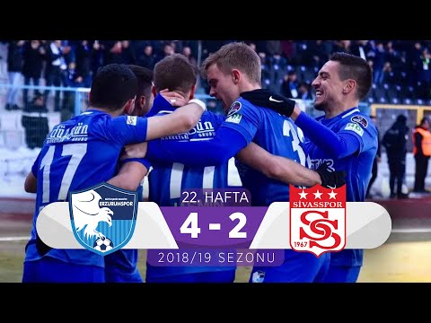 BB Erzurumspor (4-2) Demir Grup Sivasspor | 22. Hafta - 2018/19