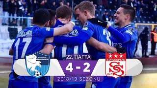 BB Erzurumspor (4-2) Demir Grup Sivasspor | 22. Hafta - 2018/19