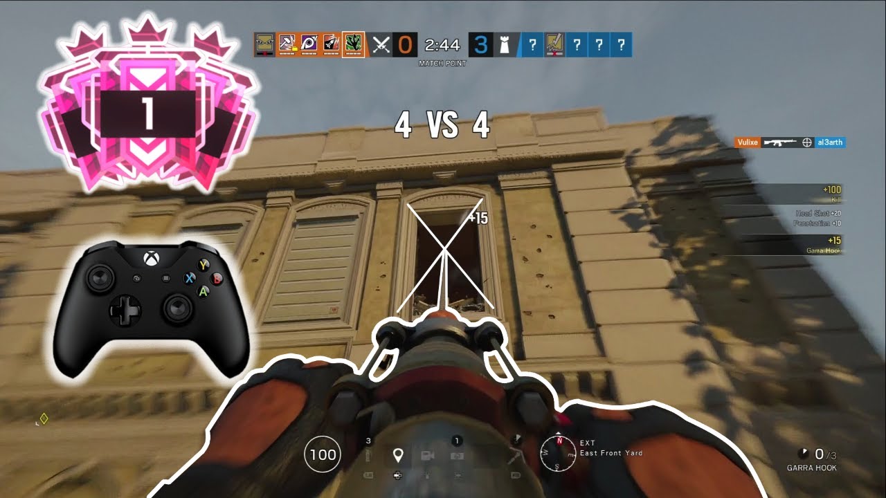 The FASTEST CHAMPION Round! -Rainbow Six Siege: Console(Xbox) Champion ...