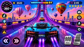 GT Car Stunt Master | Crazy Car Stunts & Mega Ramp Jumps | Android Gameplay screenshot 4