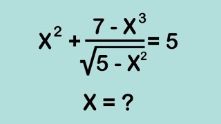 A Beautiful olympiad Algebra Problem l 99% Failed l Math Olympiad 
