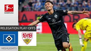 Secured! Another Year Of Bundesliga For Stuttgart! | Hamburg - Stuttgart | Highlights | Relegation