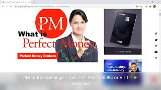 PM TO BTC - pm2btc - Exchange Perfect money(PM) to Bitcoin(BTC) instantly - E-exch.Net