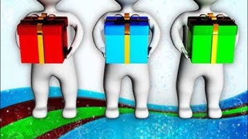 3d men holding gift box celebration powerpoint templates ppt backgrounds for slides 1212