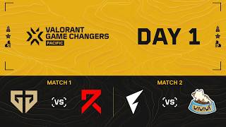 GEN.G GC vs. RIE / FL GC vs. WIWI — VCT Game Changers Pacific — Day 1