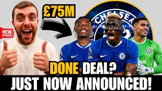 🚨 1HOUR AGO! FABRIZIO ROMANO ANNUNCIATED TODAY✅ CHELSEA  TRANSFER BOMBSHELL.GOOD