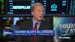 Celebrity Billionaire Tom Steyer calls on billionaire Michael Bloomberg to support a wealth tax Wealth