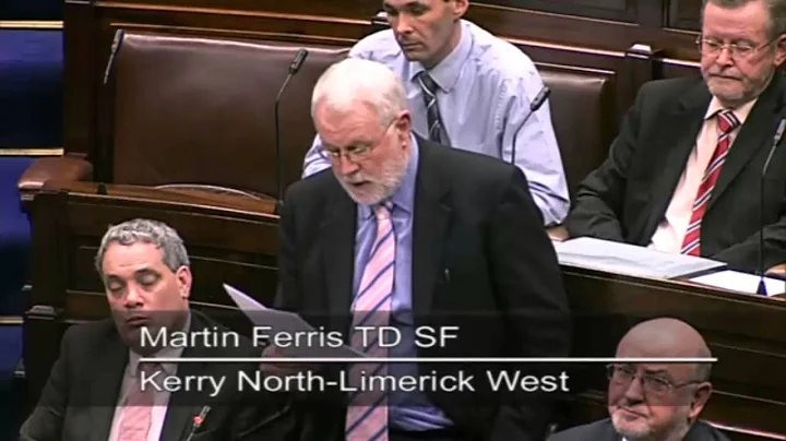 Martin Ferris - "The Irish people are disgusted wi...