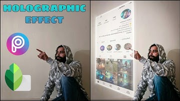 Instagram Holographic Editing || Picsart Editing || Snapseed Tutorial