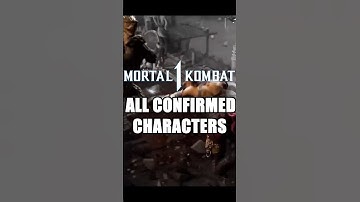 Mortal Kombat 1 Roster Reveal #shorts #mortalkombat1