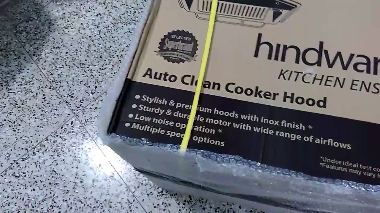 Unboxing Hindware Kitchen Chimney (Part 1) YouTube