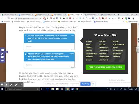 Insert Learning Paired with Wonderopolis