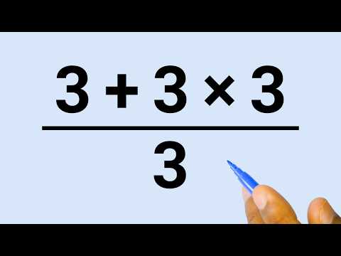 Only 1 in 5 Can Solve This Math Problem!