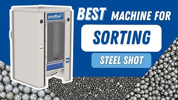 Mastering Steel Shot Sorting: See Profile’s Rotary Sorter in Action!🔍