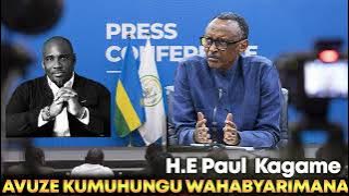 H.E Kagame avuze kumuhungu wa Habyarimana urigukorana na Tshisekedi  nabari iburayi,bari Kinshasa