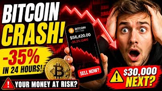 Bitcoin Crash 😱 $30K Next? Sell Now or Regret Later!