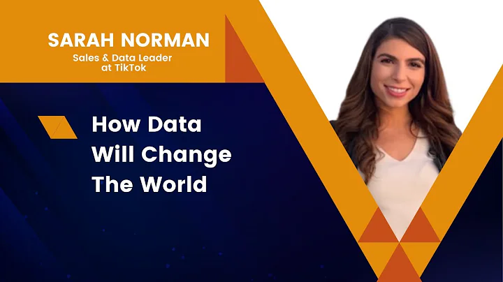 Sarah Norman - How Data Will Change The World