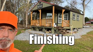 Converting Shed Into Tiny House  Interior Finishing