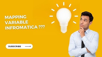 Use Mapping Variable in Informatica workflow