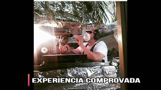 Reparación tambor central de Maquinas Impresoras flexograficas Metalización Flextec SAS