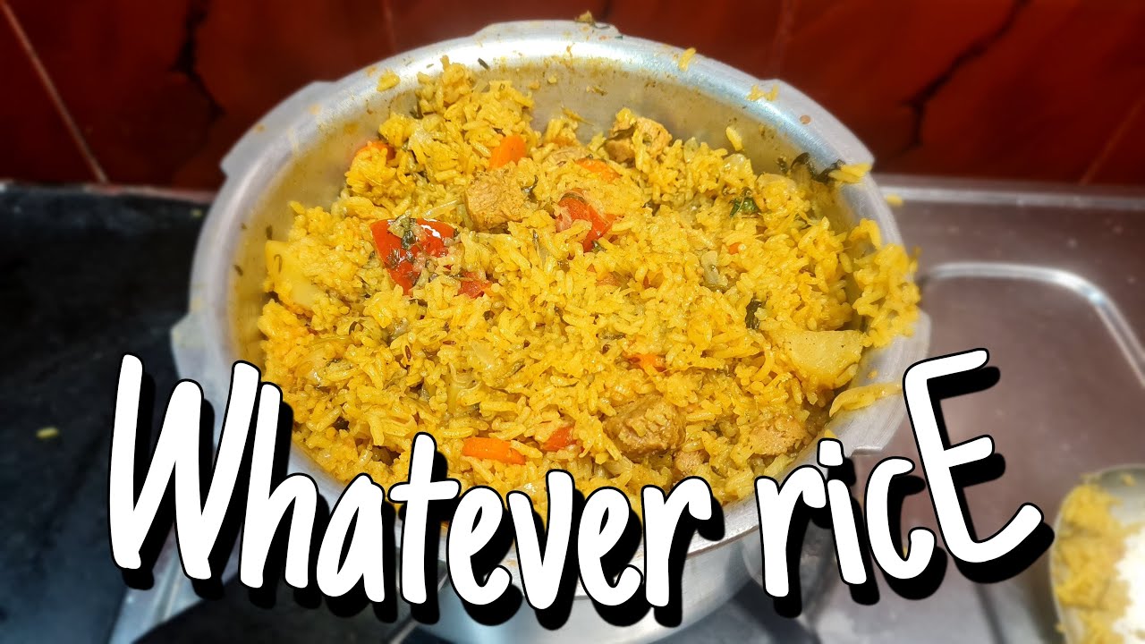 Whatever Rice it is not Pulav l English Cooking Channel l Vegetarian Food l Body Builders Special l