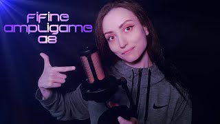 АСМР🎤Обзор и тест МИКРОФОНА FIFINE Ampligame A8 🎧