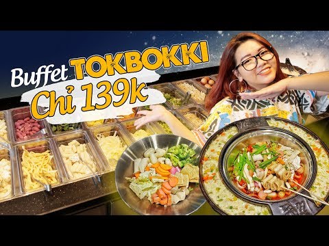 BUFFET TOKBOKKI CHỈ 139K KHIẾN DÂN TÌNH MUỐN ĂN PHẢI XẾP HÀNG CẢ TIẾNG | THÁNH ĂN TV