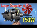 DIY Super Powerful Fan Motor Using Printer Motor