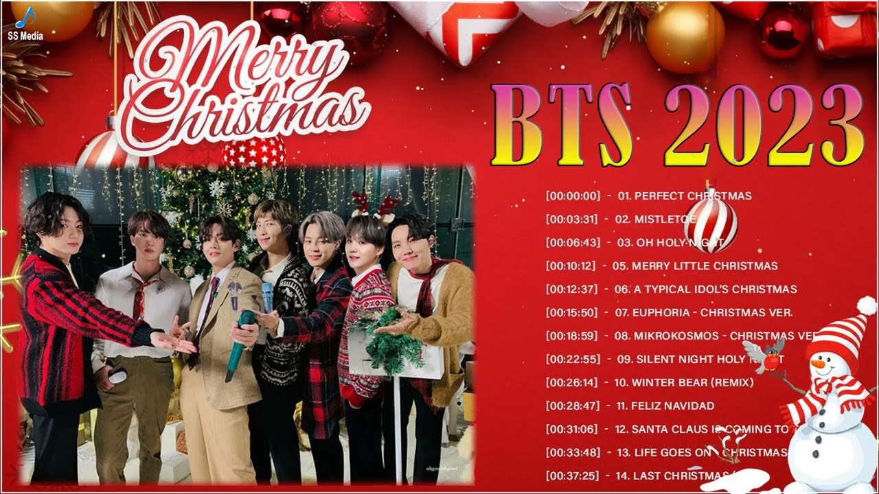 防弾少年団クリスマスプレイリスト2022-2023 | BTSクリスマスソング