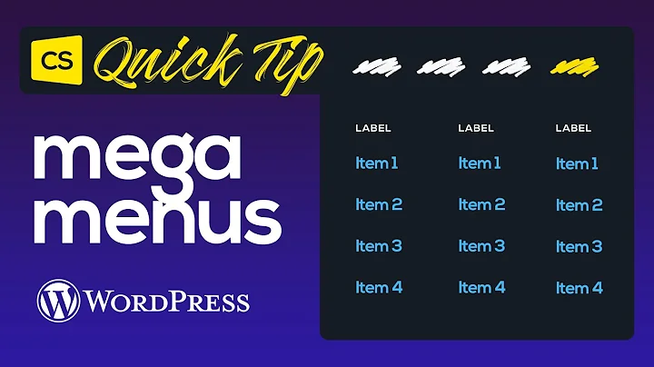 Create Beautiful Mega Menus in WordPress with Cornerstone