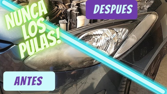 CÓMO PULIR Y REPARAR LOS FAROS DEL COCHE con el KIT DE