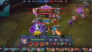 Famous Mobile Legends - Ruby 1v5 Defense and Epic Comeback Wealth