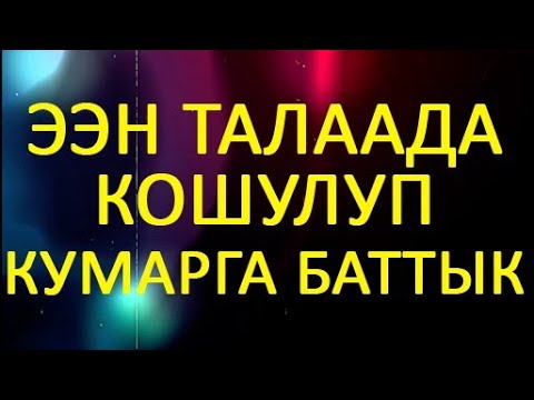 ЭЭН ТАЛАДА КОШУЛУП КУМАРГА БАТТЫК // Жүрөк сырлары