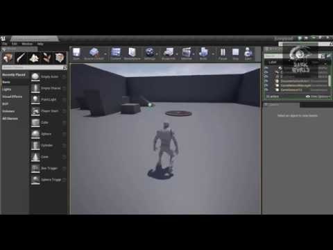 UDK 4 - Jumppad Tutorial