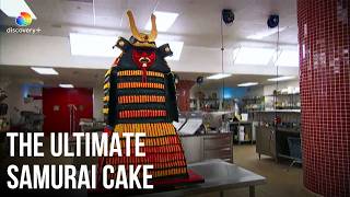Buddy Built An Epic Samurai Cake Cake Boss S6 E23 discovery India