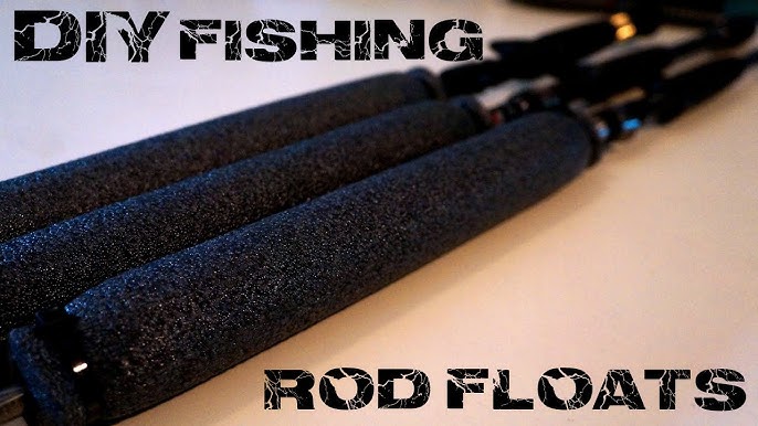 How to: DIY Rod Floats for Fishing Rods - CHEAP WAY to Make Rod