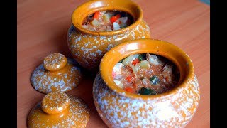 ВКУСНЯТИНА!!Диетический рецепт из куриного филе и овощей в горшочках.(, 2018-01-15T19:11:09.000Z)