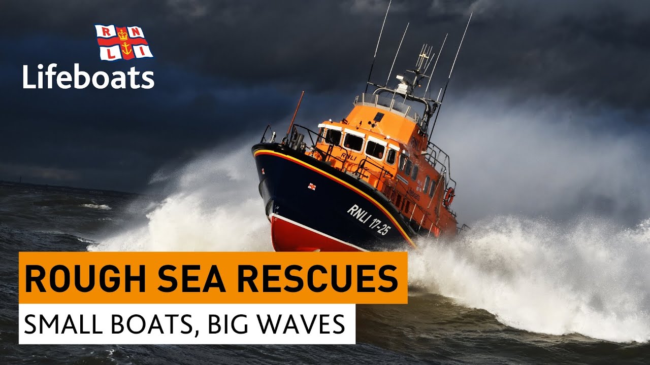 Roughest RNLI lifeboat rescues in huge waves and stormy seas