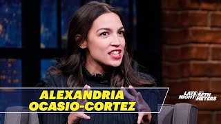 Alexandria ocasio-cortez talks about fighting the coronavirus,
supporting bernie sanders in 2020 election and youth vote.subscribe to
late night: htt...