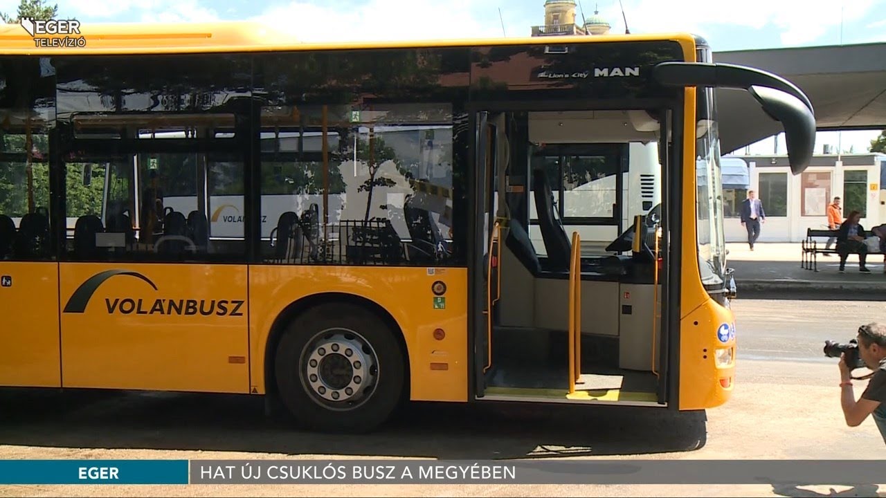 Fejlesztés – Hat új csuklós busz járja Eger térségét - 2021.07.05.