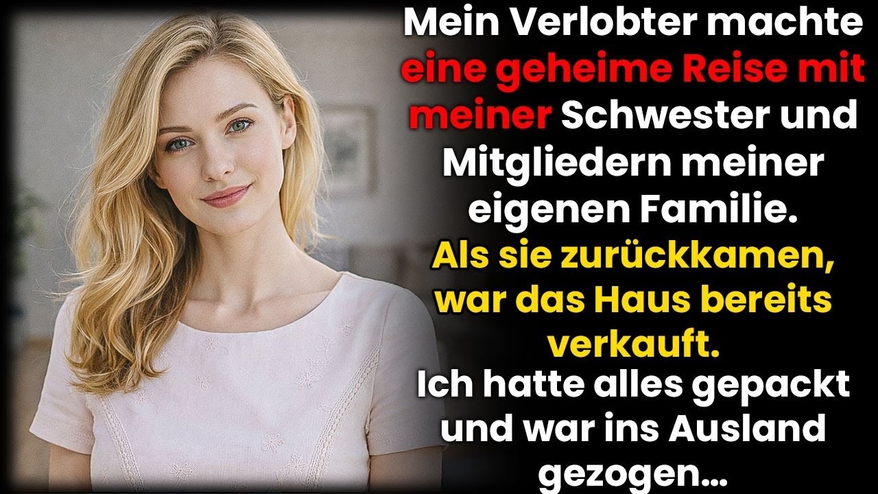 Mein Verlobter reiste heimlich mit meiner Schwester und der Familie – also verkaufte ich das Haus