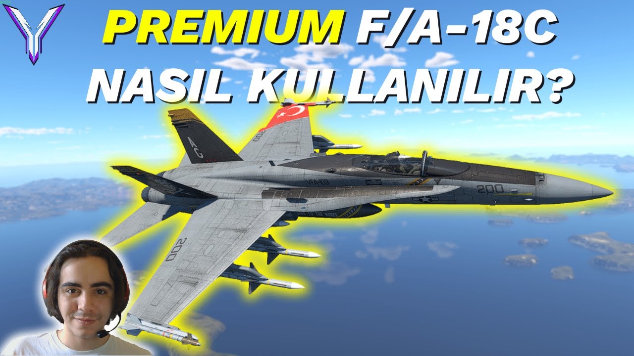 AMERİKA PREMİUM F/A-18 NASIL KULLANILIR ? | War Thunder