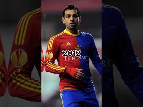 Mohamed Salah evolution 😍#football #shorts