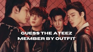 Can you guess the Ateez member by their outfit? | kpop games screenshot 3