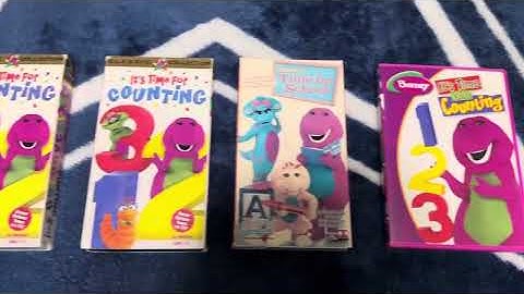 Comparison Video #9: Barney: It’s Time For Counting 1998 VHS, 2006 VHS, & 2006 DVD
