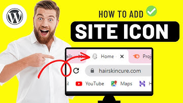 How to Add Site icon in WordPress Website✅