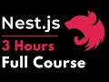 Nestjs full course for beginners  complete allinone tutorial  3 hours