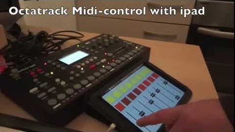 Control Octatrack eith TB Midi Stuff